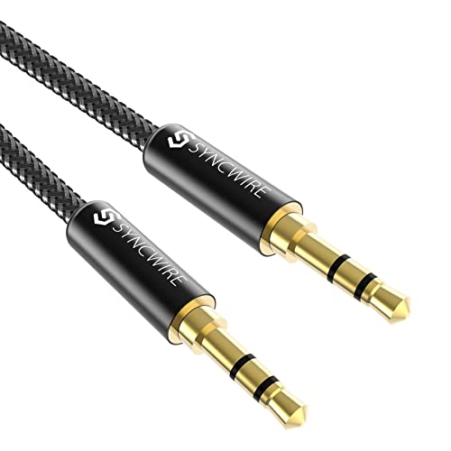 SYNCWIRE Câble auxiliaire 3,5 mm (3 m), câble audio... en promo sur Amazon