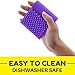 Bump It Off Silicone Cleaning Scrubber Brush for Fabric, Kitchen, Pets, Body, Beauty | Green