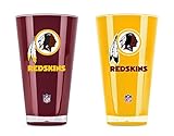 NFL Washington Redskins 20oz Insulated Acrylic Tumbler Set of 2