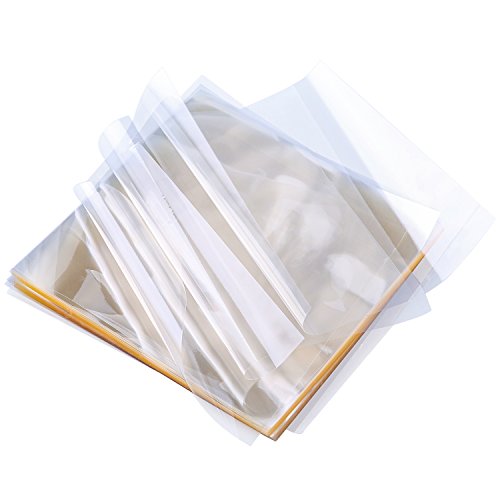 Resinta 300 Sheets Caramel Candy Wrappers Clear Nonstick Candy
