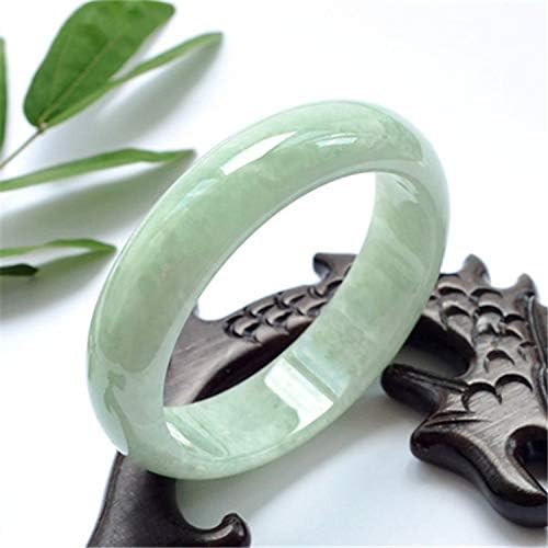 DENGDAI Natural Jade Jade Bracelet women's jade bracelet light green fluttering jade bracelet