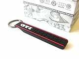Original VW GTI Honeycomb Red KeyTag Keychain