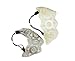 yueton Pack of 2 Elegant Retro Women Girl Lace Headband Hair Band Hair Accessories (2 Different Colors 16.5 Inch)