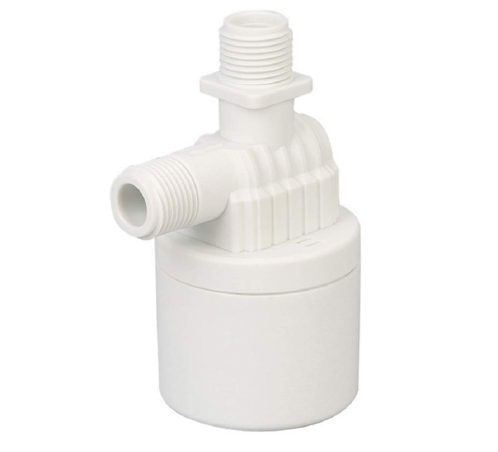 1/2 "3/4" 1"Side-Entry Built-in / Built-in Embedded Float Valve Water Level Control Valve for Solar Water Tank (1/2" top Inlet)