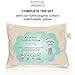 Toddler Pillowcase Rainbow | 100% Organic Cotton | Hypoallergenic | 14X19 inch | Fits Toddler Pillow 13x18 inch (Rainbows)