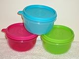 Tupperware Ideal Little Kids Bowl Set 3 2014 New Colors by Tupperware