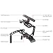 CAMTREE Hunt Shoulder Mount Cage Kit for Blackmagic URSA Mini 4K/4.6K/Pro 4.6K. Matte Box, Follow Focus, Top & Front Handles. Dovetail for Tripod Mounting, w/Rosette & Cold Shoe Mount (CH-BMUM-SK)