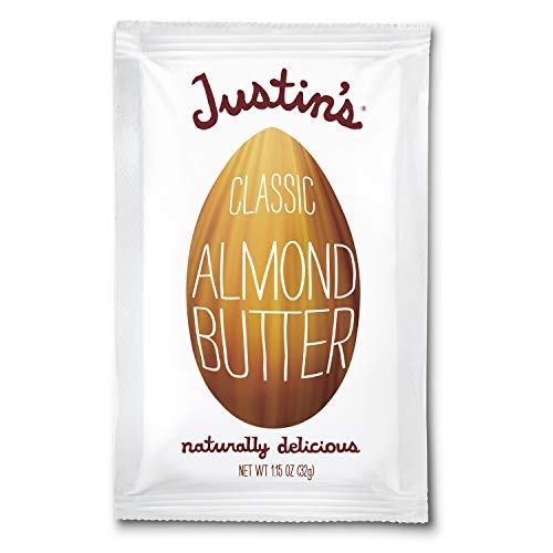 Justin's Classic Almond Butter Squeeze Packs, Only Two Ingredients, Gluten-free, Non-GMO, Keto-friendly, Responsibly Sourced, Pack of 10 (1.15oz each) - Thumbnail 3