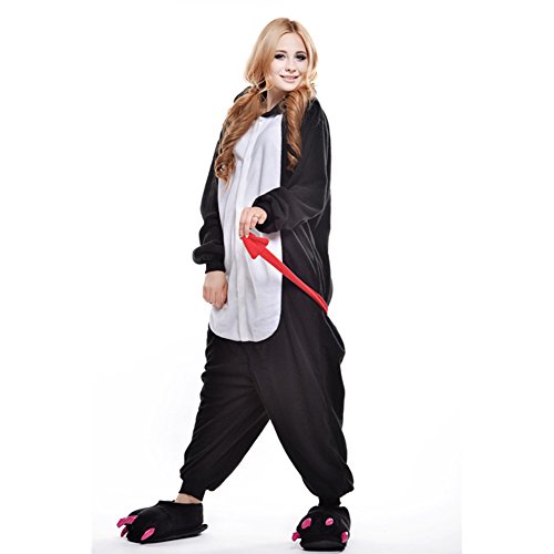 Amurleopard Coverall Pajamas Hoodie Animal Costumes Cosplay Devil S - Image 7
