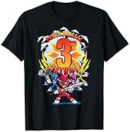 Power Rangers Group Shot 3rd Birthday T-Shirt