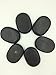 Zabrina Personal Large Massage Stone Set Basalt Hot Rocks Stones, 2.36 In 3.15 In,Black,6 Count