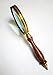 Handheld Magnifier with 3 inch Premium Brass Framed Magnifying Glass with Wooden Handmade Handle | Office Ware Decorative Zooming Lens By Hind Handicrafts (Design 1)