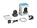 3-Pack Amcrest ProHD 1080P WiFi/Wireless IP Security Camera Pan/Tilt, 2-Way Audio, Optional Cloud Recording, Full HD 1080P 2MP, Super Wide 90° Viewing Angle, Night Vision, IP2M-841 (Black)