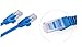 HUACAM HCM07 Cat5 Patch Cord Cable 100 ft Ethernet Cable Internet Cable Ethernet Cable Network Cable For PC Mac Laptop PS4 Xbox Modem Router Blue