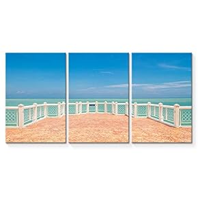 signwin 3 Piece Canvas Wall Art Beautiful Landscape...