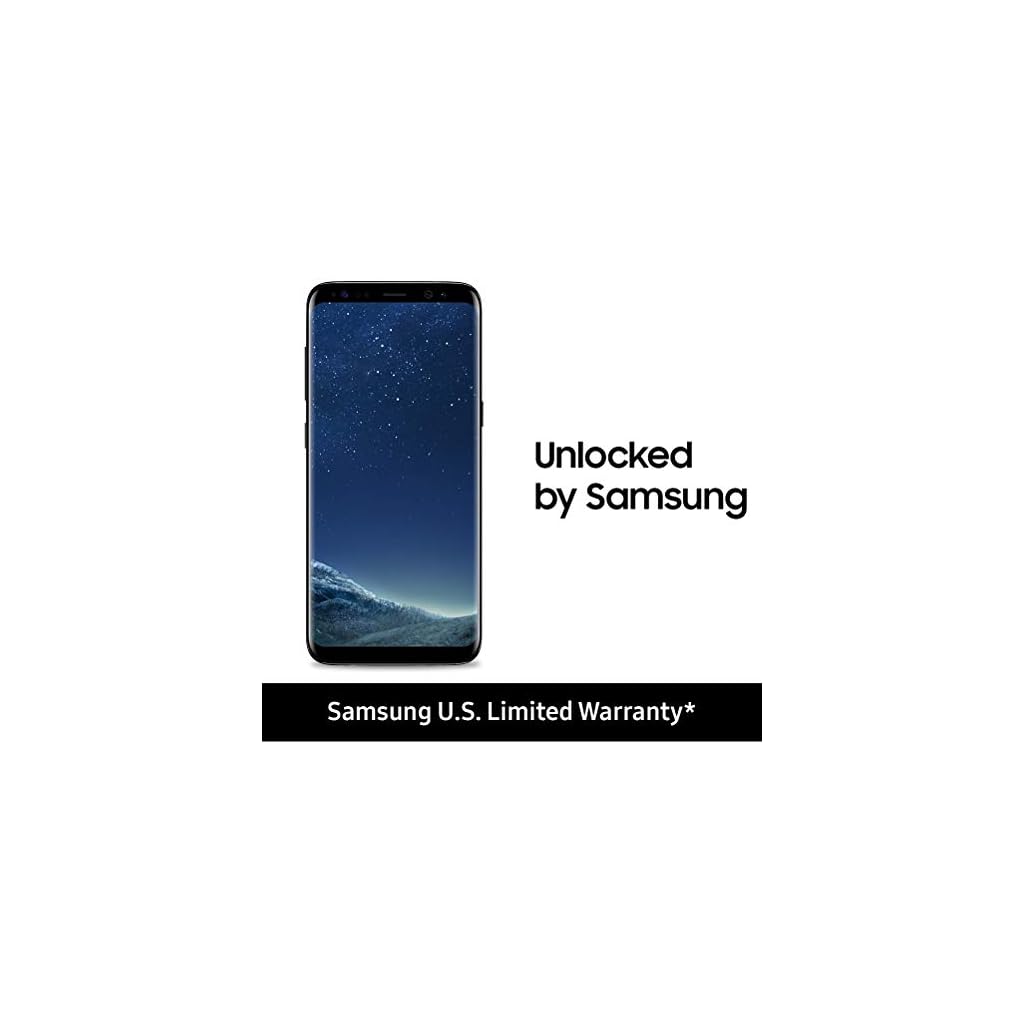 SAMSUNG SMG950 Galaxy S8 Unlocked 64GB US Version (Midnight Black