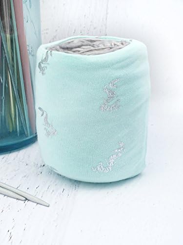 Metallic Mermaid Yarn Sock Organizer for Knitting and Crochet - Skein Coat