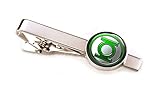 Green Lantern Tie Clip Tack, The Justice League Jewelry, Avengers Cufflinks, Cuff Links Link, Groomsmen Gift Wedding Party