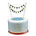 Ginger Ray Pop Art Superhero Party Happy Birthday Cake Bunting Topper, Mixed