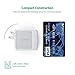 USB Wall Charger 3-Port 30W RAVPower Travel Charger Multi Port USB Charger, Charging Adapter, Compatible Xs XS Max XR X 8 7 Plus, iPad Pro Air Mini, Galaxy S9 S8 Note 8 and More, White