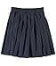 French Toast Pleated Skirt - navy, 10