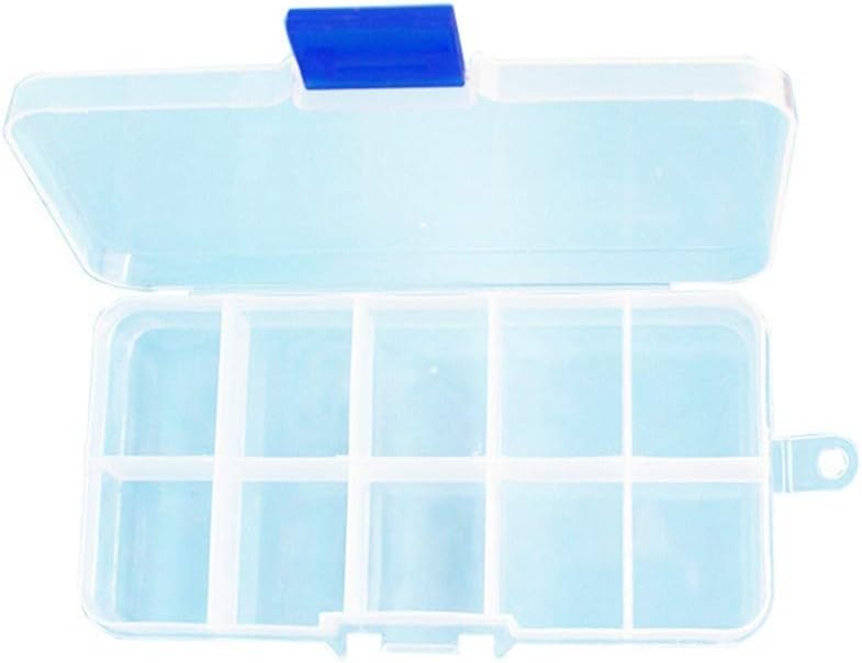 10 Cuadrícula Caja de Almacenamiento de Herramientas de joyería