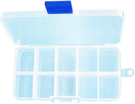 10 Cuadrícula Caja de Almacenamiento de Herramientas de joyería
