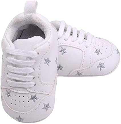 Amazon Co Jp Wzy 林新生児ベビーシューズハートスターパターンまずウォーカーキッズ幼児靴 サイズ 12センチメートル カラフルホワイト Color Grey White 家電 カメラ