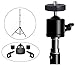 Lunies Mini Ball Head for HTC Vive Lighthouses Base Station Camera Camcorder HTC 360 Degree Tripod Adapter Ball Head Camera Mount Holder 1/4 Screw 2Pcs