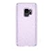 Speck Presidio Clear + Glitter Samsung Galaxy S9 Case, Geode Purple with Gold Glitter/Geode Purple (109511-7062)