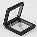 Jewelry Display Stand 10 3D Floating Frame Holder for Challenge Coins, AA Medallions, Jewelry, Black
