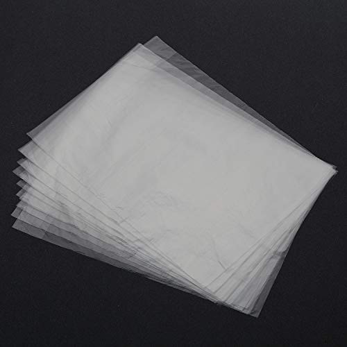 JMU Dental Chair Headrest Cover, Disposable Clear Plastic Sleeve Protector, Regular 10" x 11", Box of 250