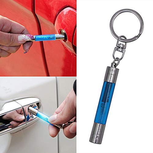 Llavero de emisor LED con cadena antiestática para coche ...
