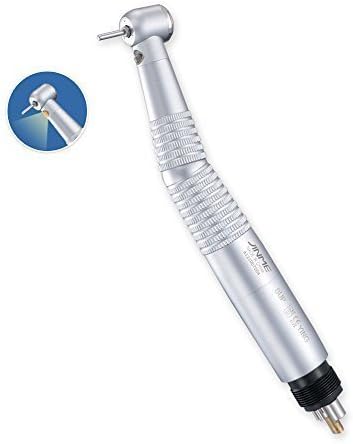 High Speed Hand Kit with Fiber Optic Turbine LED Push Button Air Compressor Accessories with Ceramic Bearing 4 Hole