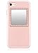 iDecoz Phone Mirror/Sticks on The Back of Your Phone or case. The Replacement for The Compact Mirror. It's The Best Way to Check Yourself Out On-The-Go! (Rose Gold w/Crystals)