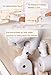 BABY BBZ 59inch Bed Rail - Single Foldable Safety Bedrail with Ventilated Mesh for Toddlers - Queen Size Bed Guard for Kids - Elephant Print - Safe Sleep (Beige Color)