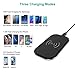 Wireless Charger, CHOETECH 3 Coils 7.5W Wireless Charging Pad Compatible with iPhone Xs Max/XR/XS/X/8/8 Plus, 10W Compatible with Samsung Galaxy S9/S9+/S8/S8+/Note 9/Note 8, 5W All Qi-Enabled Phones