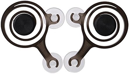 Mobile Joystick For Smartphones, iPhones &amp; Tablets Pack of 2 | Dual Suction Touch Screen Controller Joypad With Ergonomic Design | Precise Gaming, Compact Design, Wireless &amp; Smooth Operation (Black)