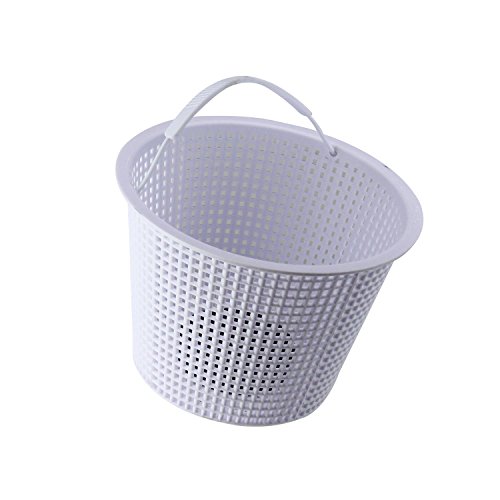 7" Blue Round Heavy Weighted Swimming Pool Skimmer Basket
