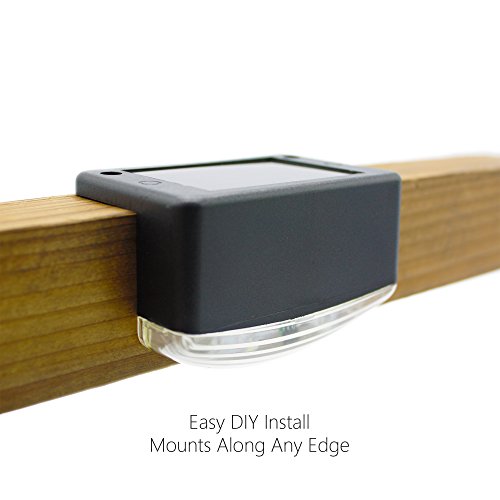 Solar Edge Lights - Slate Black, 10 Pack