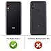 KuGi for Xiaomi Redmi Note 7 Case, Scratch Resistant & Anti Slip Grippy Soft TPU Case for Xiaomi Redmi Note 7 Phone (Black)