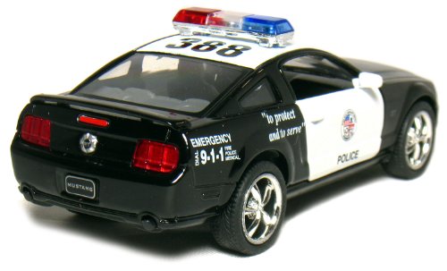 3 Mustang+Police+Black+White+Toywonder