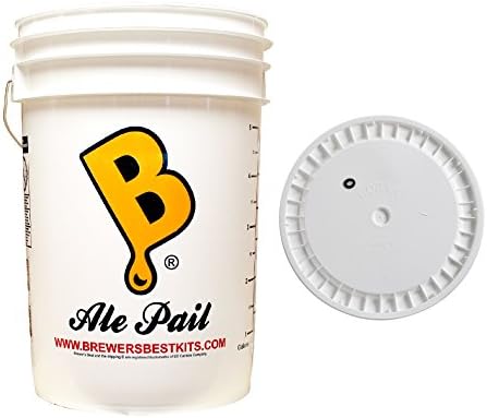 6.5 Gallon plastic fermenter with lid