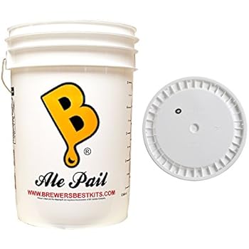 6.5 Gallon plastic fermenter with lid