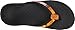 Vionic Tide II - Women's Leather Orthotic Sandals - Or Black-Floral - 8 Medium