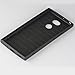 J&D Case Compatible for Xperia XA2 Case, Anti-Scratch Leather Texture Pattern Shock Resistant Protective Rubber TPU Slim Case for Sony Xperia XA2 Bumper Case, Not for Xperia XA2 Ultra, Black