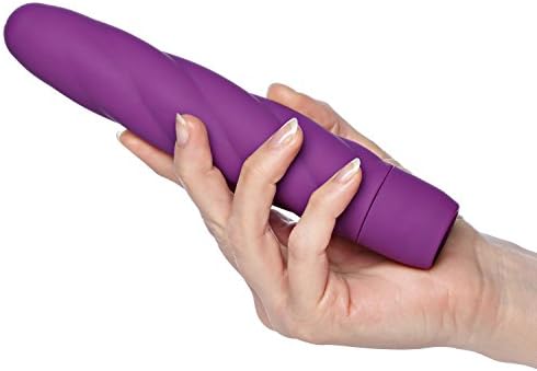 LOVENEST Twister, silicone massager, 10 vibration modes, waterproof, 19 cm long, purple, 1pc