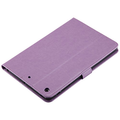 iPad Mini 2 Mini 3 Case, LittleMax(TM) Lightweight PU Leather Flip Stand Embossed Cat & Tree Case Smart Cover with Auto Wake/Sleep for Apple iPad Mini 3/2/1 [One Free Stylus Pen]-#2 Purple - Thumbnail 5