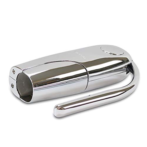 Vinturi V9031 Heavy-duty Vertical Lever Wine Opener with Built-in Foil Cutter, Silver