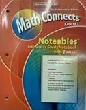 Unknown Binding Noteables Interactive Study Notebook with Foldables, Teacher Annotated Edition (Math Connects, Course 1) Book